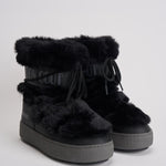 Stivale donna Ltrack Faux Fur Wp New nero 2450130 N001BLACK MOON BOOT 