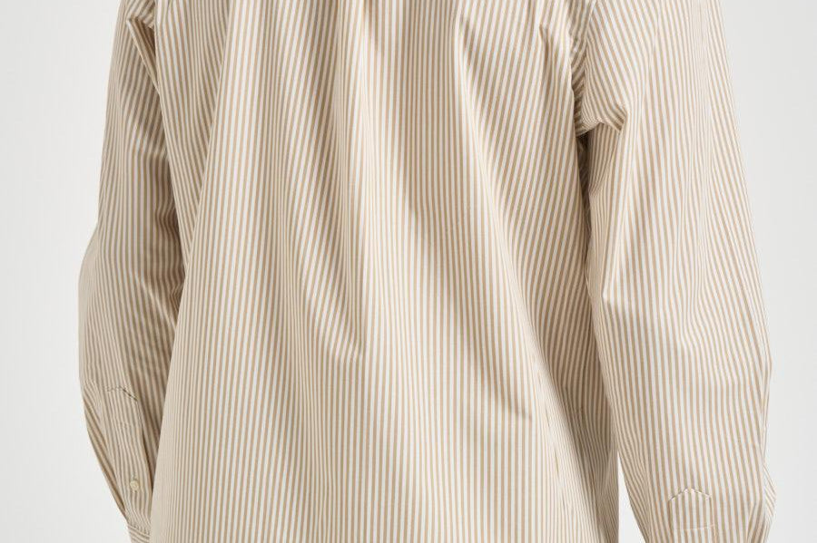 Camicia uomo a righe beige 710929344 500 RALPH LAUREN 