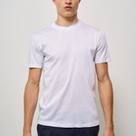 T-shirt uomo girocollo bianca SH00760 BIANCO ACCADEMIE TESSILI 