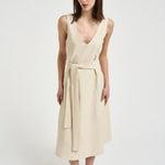 Abito donna midi panna D726155 RAISA26003 P.a.r.o.s.h. 