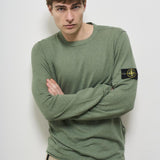 Maglia uomo girocollo verde 5100052 S00B0V1059 STONE ISLAND 
