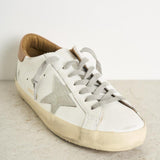 Sneakers uomo bianco e cammello GMF00102 F00218210803 GOLDEN GOOSE 