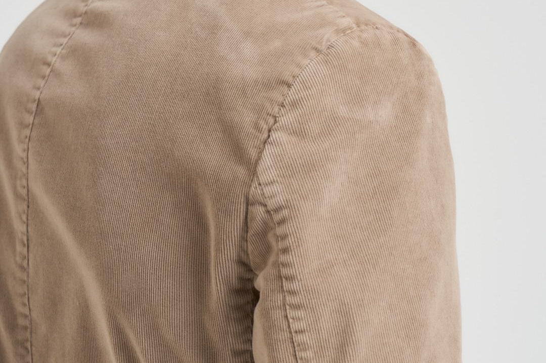 Giacca uomo in velluto fango GL797MF 340612P SANTANIELLO 