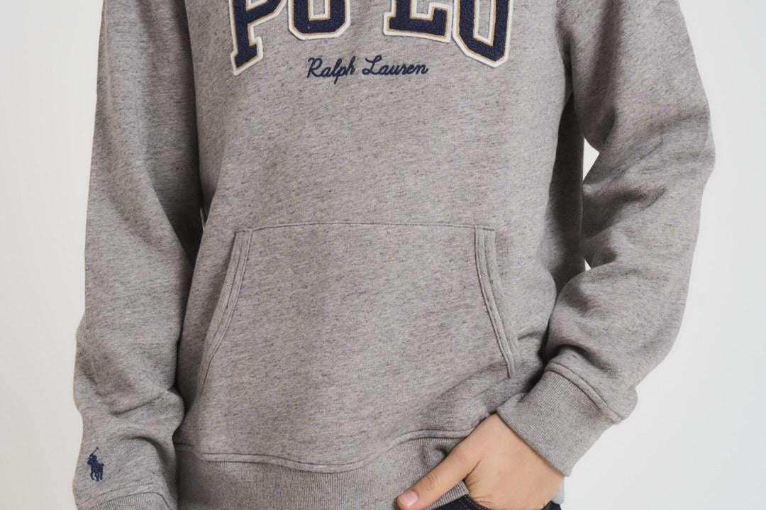 Felpa polo uomo grigia 710981150 001 RALPH LAUREN 