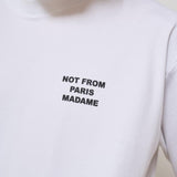 T-shirt uomo girocollo bianca TS203 CO0002OPW DROLE DE MONSIEUR 