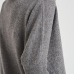 Dolcevita donna in cashmere grigio CLARA DARKHEATHERWAY ABSOLUT CASHMERE. 