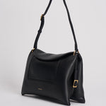 Borsa donna "Penelope" Slouch nera 000148 BLACKCRUST WANDLER 