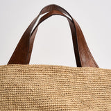 Borsa donna Mirozy in rafia beige MIROZY TEA IBELIV 