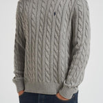 Maglia uomo girocollo grigia 710775885 013 RALPH LAUREN 