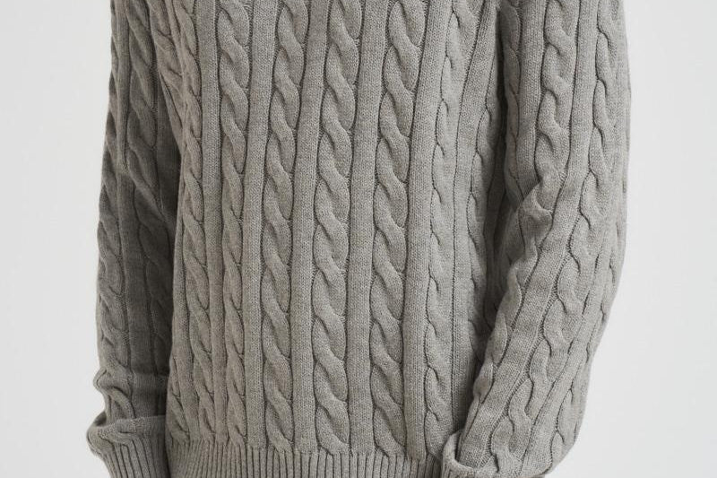 Maglia uomo girocollo grigia 710775885 013 RALPH LAUREN 