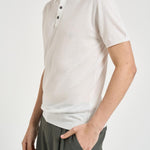 Polo uomo in maglia bianca M060526 102 ACCADEMIE TESSILI 