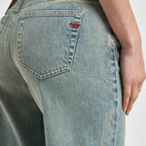 Jeans donna flare D-Akemi 1978 in denim celeste A03624 09N3301 DIESEL 