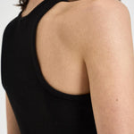 Canotta donna in cotone nera 12206 BLK26BLACK ANINE BING 
