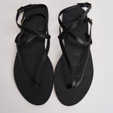 Sandali infradito donna neri I1.5Y0 BLACKCROSSOVER MANEBI' 