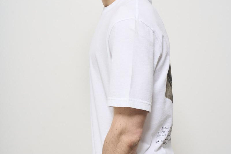 T-shirt uomo girocollo bianco 2100037 S0091V0001 STONE ISLAND 