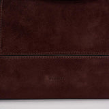 Borsa donna "Penelope" Slouch in suede bordeaux 000148 ACAISUEDE WANDLER 