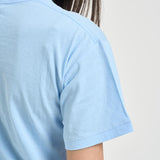 T-shirt donna girocollo Bear celeste 211A12734 001 RALPH LAUREN 