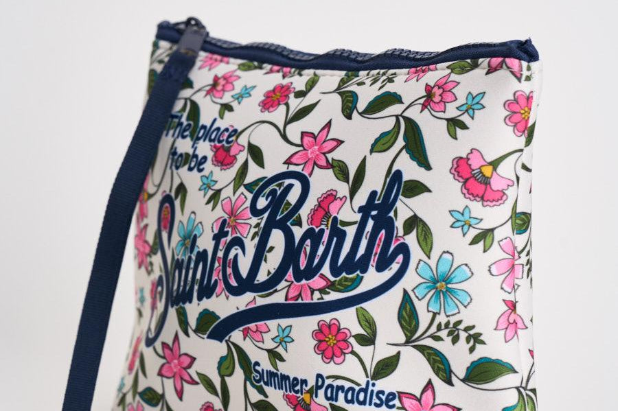 Pochette donna Aline con stampa floreale multicolor ALINE 03676 MC2 SAINT BARTH 