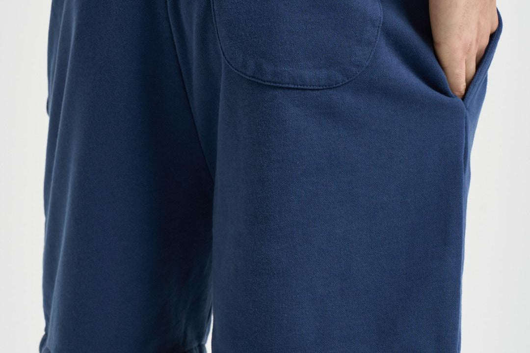 Bermuda uomo in felpa blu 710934602 011 RALPH LAUREN 