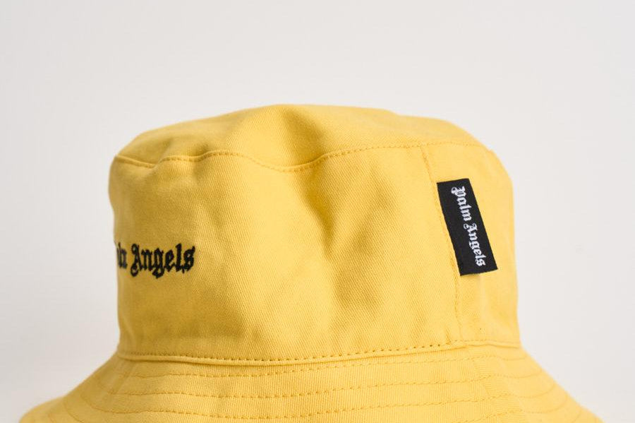 Cappello uomo Bucket giallo CH00CO Z0974V2 PALM ANGELS 