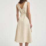 Abito donna midi panna D726155 RAISA26003 P.a.r.o.s.h. 