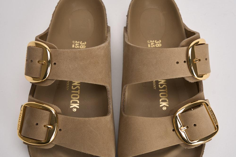 Sandalo Arizona Big Buckle donna beige 1030395 TABACCO BIRKENSTOCK 