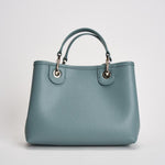 Borsa a mano donna in pelle celeste EW000361 AF12103M9110 EMPORIO ARMANI 