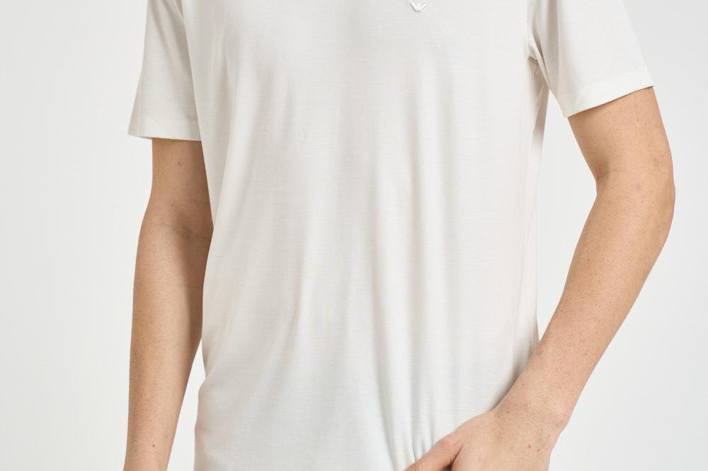T-shirt uomo girocollo bianca EM004586 AF13721U0003 EMPORIO ARMANI 