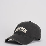 Cappello uomo baseball denim grigio GUP01038 P00219860100 GOLDEN GOOSE 