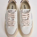 Sneakers donna medalist low in suede e bordeaux. AULW LS18 AUTRY 
