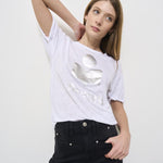 T-shirt donna bianca Koldi in lino TS0004FA A1N10E20WH MARANT ETOILE 