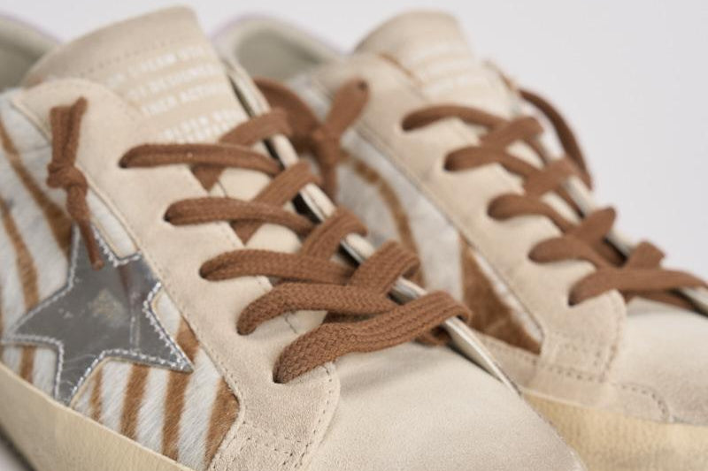 Sneakers super-star in fantasia donna GWF00101 F00750782997 GOLDEN GOOSE 