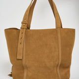 Borsa donna 24/7 in suede cammello GWA00785 A00079455303 GOLDEN GOOSE 