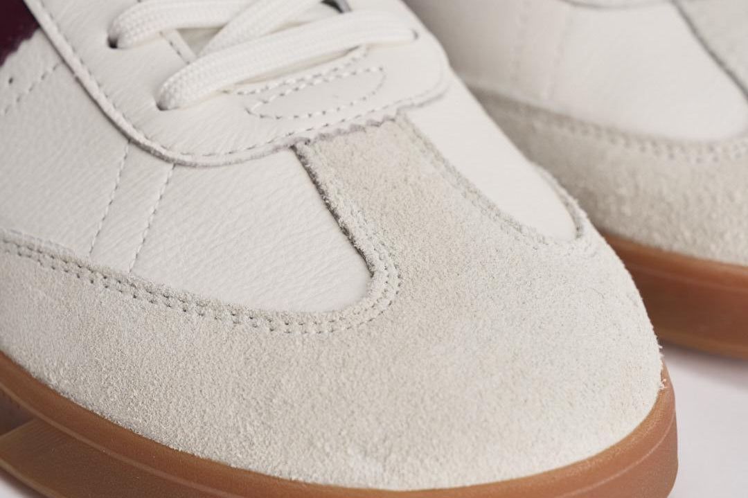 Sneakers uomo panna e bordeaux 809973706 003 RALPH LAUREN 