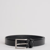 Cintura uomo in pelle nero 016 NERO ACCADEMIE TESSILI 