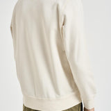 Felpa uomo girocollo panna 6100060 S0051V0093 STONE ISLAND 