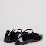 Ballerina in pelle finitura lucida FLRAZS08FL BLACK AEYDE 