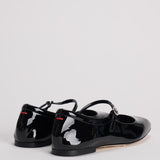 Ballerina in pelle finitura lucida FLRAZS08FL BLACK AEYDE 