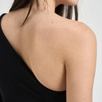 Abito donna lungo cut out nero ABR25 110 ELISABETTA FRANCHI 