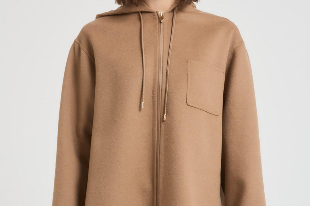Caban donna corto Mina cammello MINA 024 MAX MARA STUDIO 