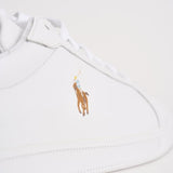 Sneakers uomo Heritage Court II bianca e beige 809940762 001 RALPH LAUREN 