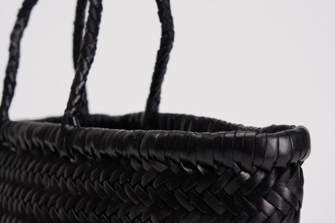 Borsa donna Bamboo Triple Jump nera 8811 BLACK DRAGON DIFFUSION 