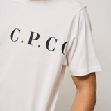 T-shirt uomo girocollo bianca TS139A 103 CP COMPANY 