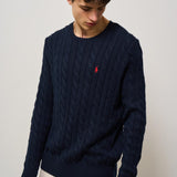 Maglia uomo blu girocollo 710775885 001 RALPH LAUREN 