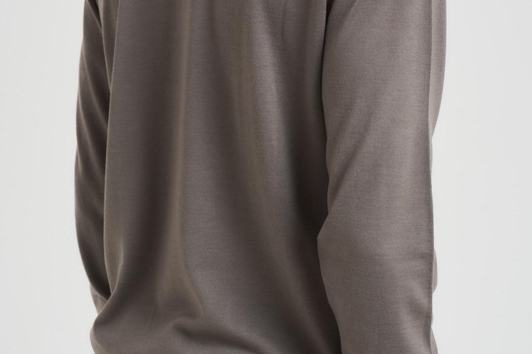 Maglia uomo girocollo tortora GC1ML RM16R920 FILIPPO DE LAURENTIS 