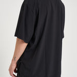 Camicia uomo a manica corta nera KF6044 BLACK Y-3 