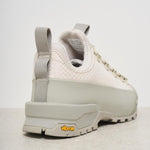 Sneakers uomo Glenclyffe bianco e grigio NF0A817B 6S41 THE NORTH FACE 