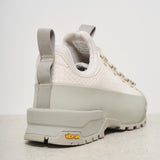 Sneakers uomo Glenclyffe bianco e grigio NF0A817B 6S41 THE NORTH FACE 
