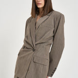 Blazer donna doppiopetto Sunrise tortora SUNRISE BROWNTERRA IRO 