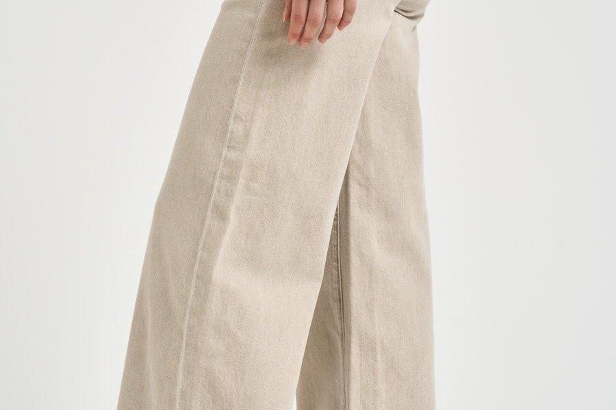 Jeans donna The undercover sneak beige 11105 1603CAL MOTHER 
